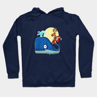 Santa Claus comes from the Sea Hoodie